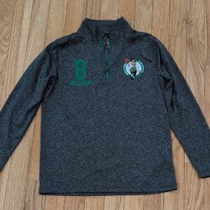 Celtics Youth Small Quarterzip